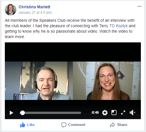 Interviews and Media Appearances are great for connecting and sharing ideas Passionate About Video - How Video-Connects Began