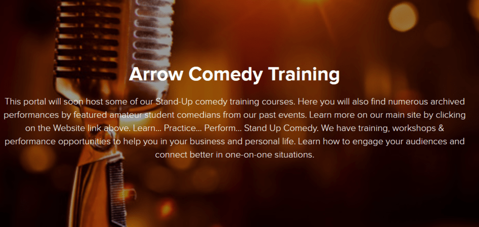 Arrow Comedy Training
